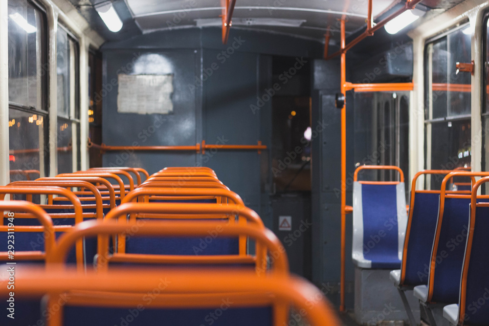 Fototapeta premium Public transport tram