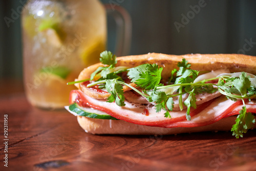 Foto Vietnam Asia Food  Banh Mi Sandwich Streetfood