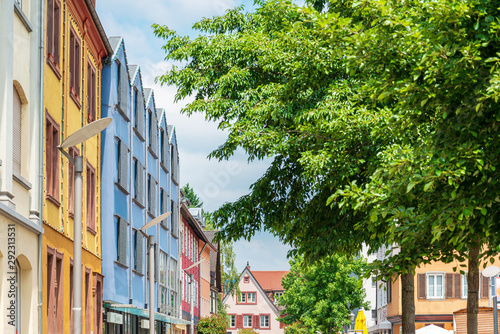 MEERSBURG  GERMANY - June 29  2018  Antique building view in Old Town Meersburg  Germany