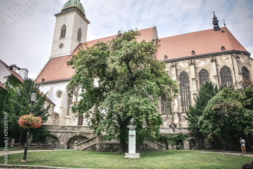 Photography old church in bratislava slovakia