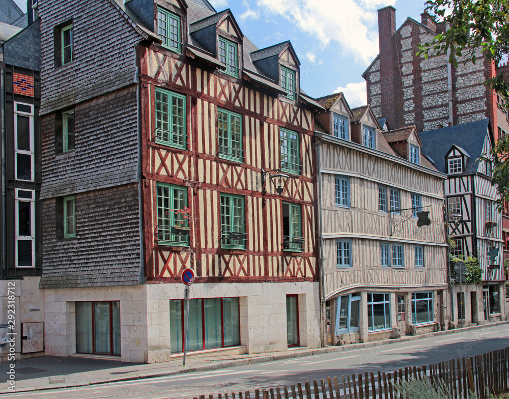 Obraz premium Façade de Rouen