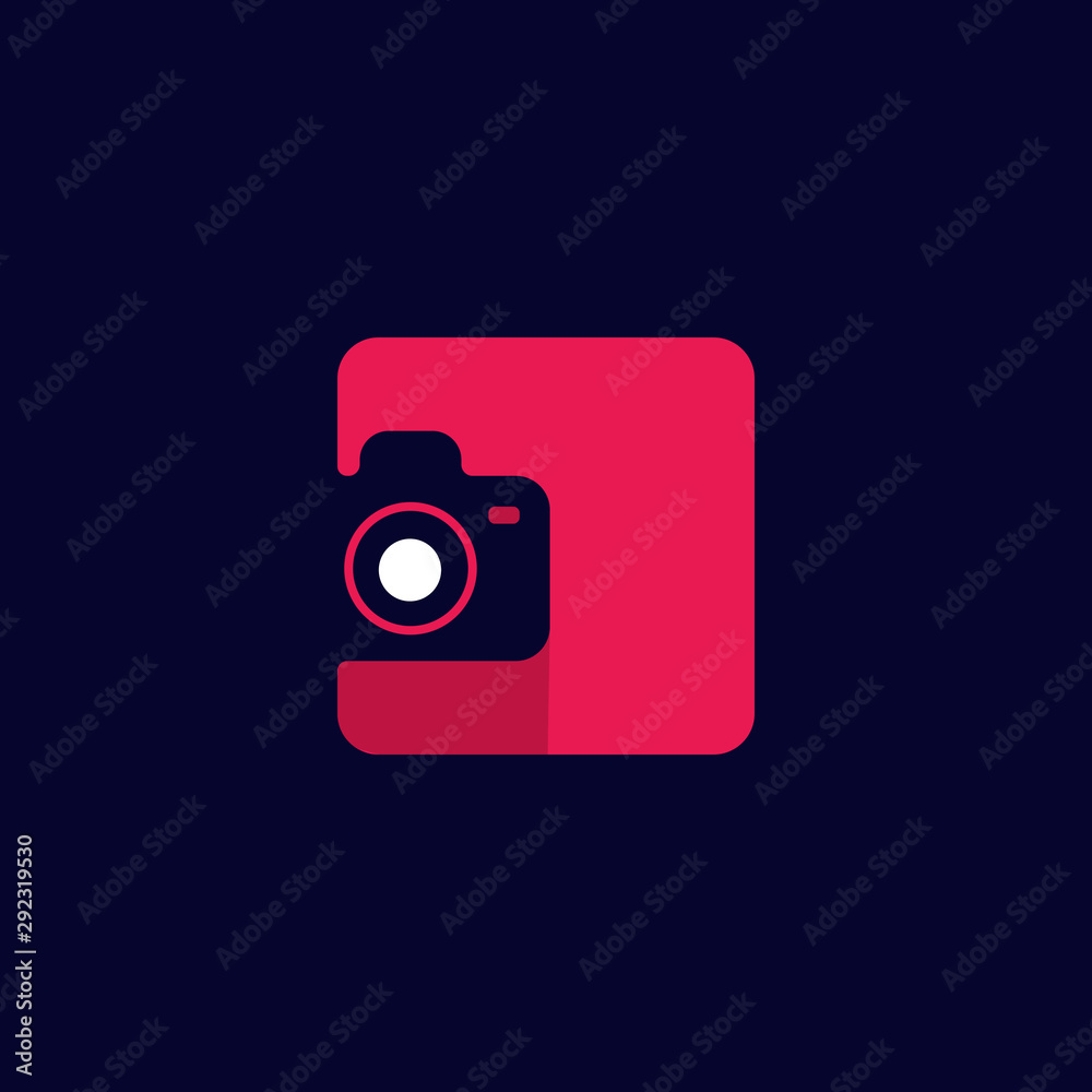 Camera Square Media Studio Creative Modern Icon Logo Design Template Element Vector Camera Square Media Studio Creative Modern Icon Logo Design Template Element Vector