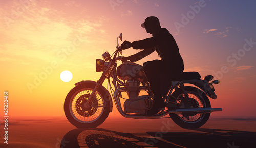 Motorcyclist © Kovalenko I