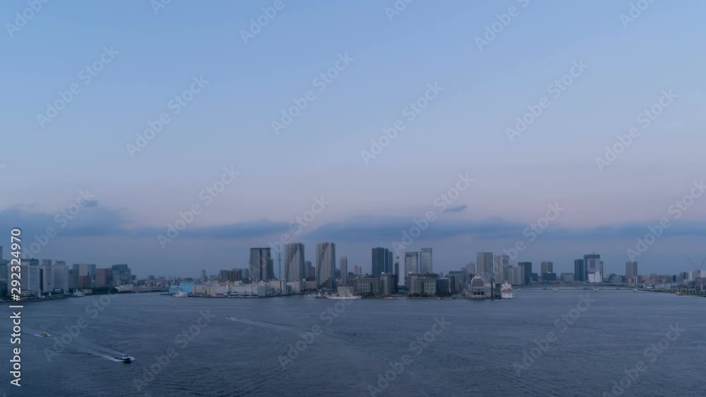 東京タイムラプス 夕景から夜景 長時間撮影 東京タイムラプス 夕景から夜景 長時間撮影