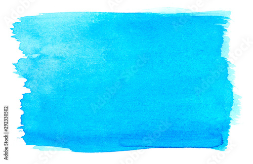 Watercolor stroke