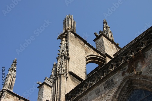  Fragment of the ancient Seville Cathedral