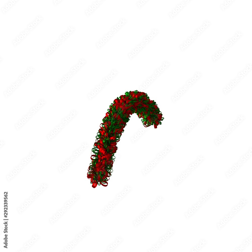 Christmas tree decoration, isolate on a white background. 3D rendering of excellent quality in high resolution Christmas tree decoration, isolate on a white background. 3D rendering of excellent quality in high resolution