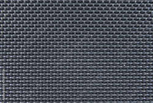 Black synthetic fabric close up background
