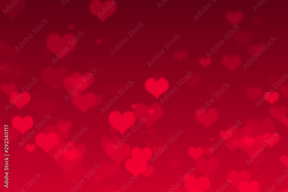 Pink Heart Valentines Day Background