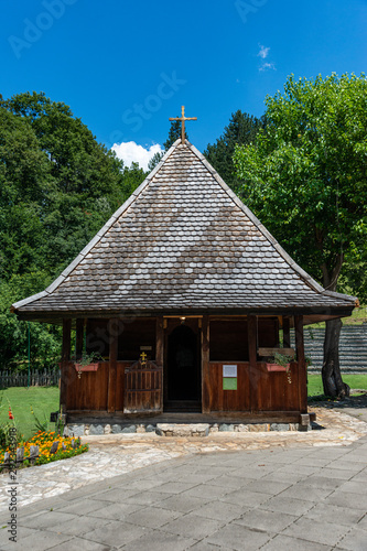 Trsic, Serbia - July 11, 2019: A little place in serbia where Vuk Karadzic was born. Church of Saint Archangel Michael. The church is on the site, where the Vukov sabor is traditionally held.