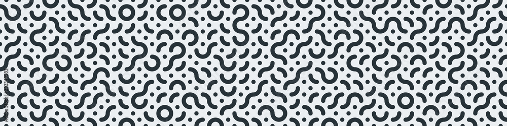 Truchet Random Pattern Generative Tile Art background illustration