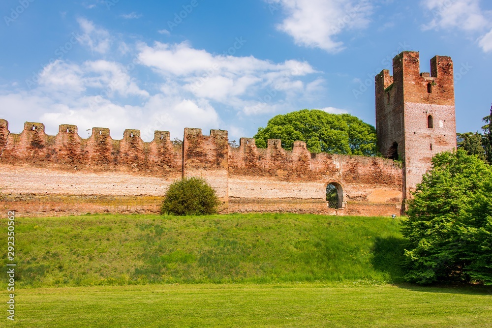 The walls of Castelfranco Veneto