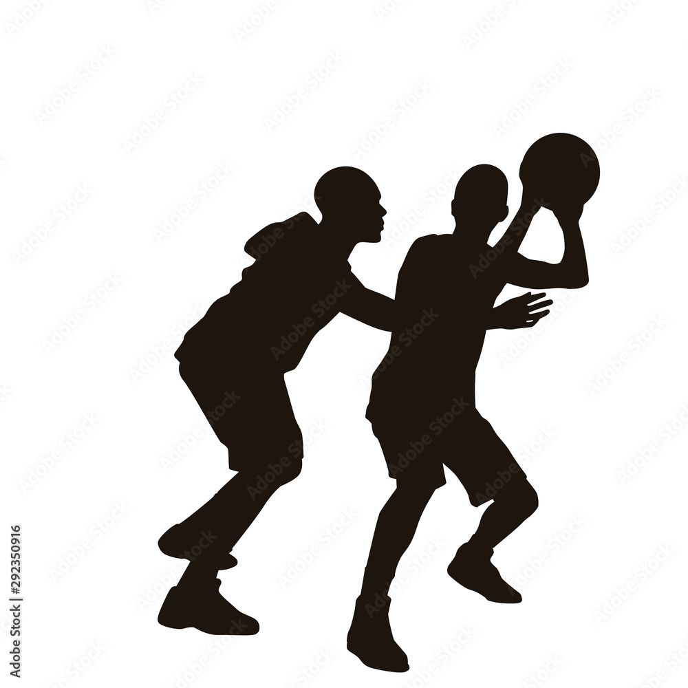 Basketball Player Silhouette