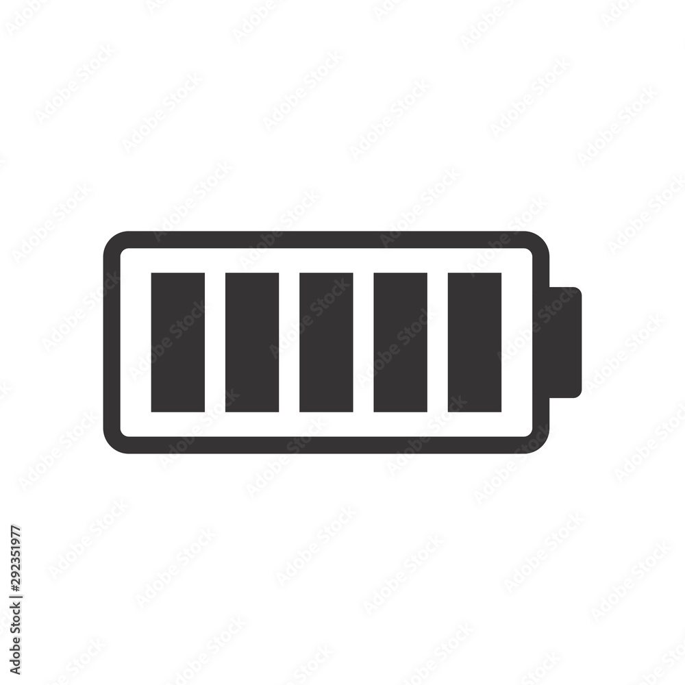 Battery Icon Vector Illustration Battery Icon Vector Illustration
