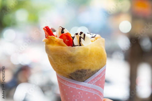 Cool crepes, sweet rolls