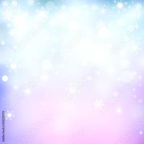 Abstract Winter Holiday Background  Christmas Background