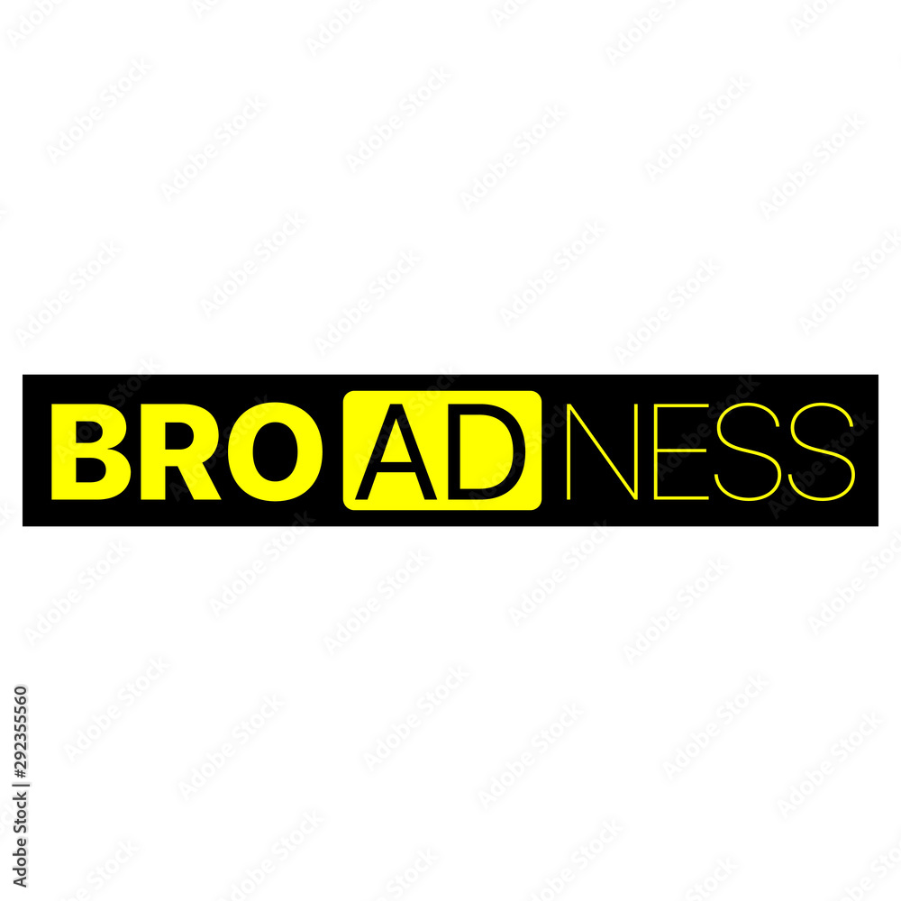 black motto in yellow on white background. black motto in yellow on white background.