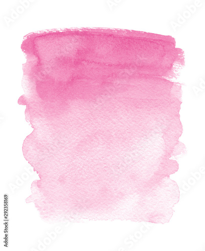 Pink watercolor stain Gradient background Wedding Party Baby shower Invitation texture