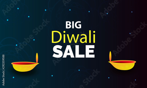 New diwali sales occasion banner 