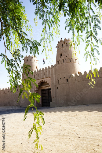 Al  Jahili fort in Al Ain oasis, United Arab Emirates