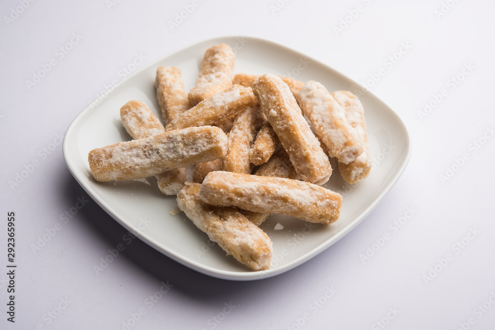 Maida Petha made using Corn Flour with sugar syrup coating Maida Petha made using Corn Flour with sugar syrup coating