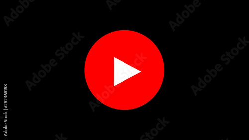 Free Download Social Media Play Icon - GFXLoad