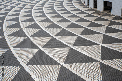 幾何学模様のタイル