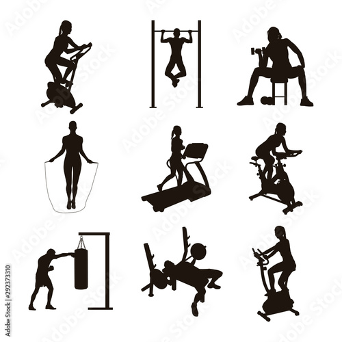 Workout Silhouette