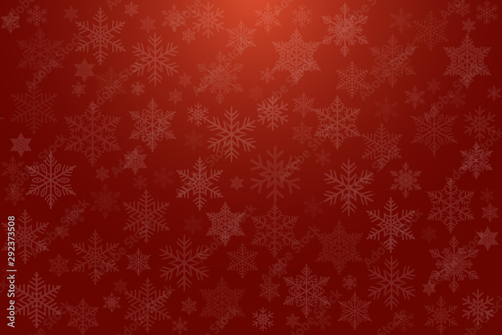 Christmas background of snowflakes , vector illustration . Christmas background of snowflakes , vector illustration .