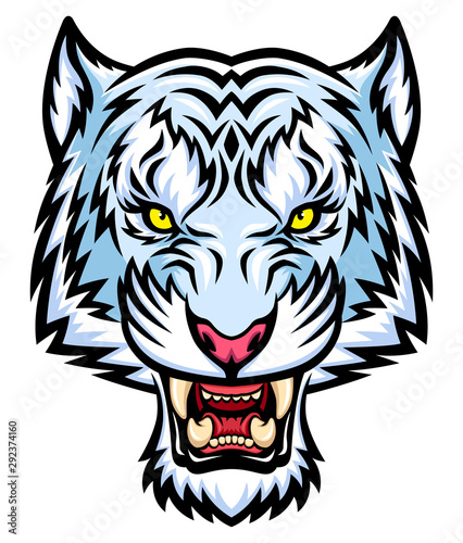 Bengal white tiger