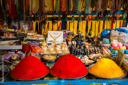 Traditional Items for Sales in the Shop at Hampi