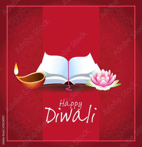 Happy Diwali Indian Celebration Design