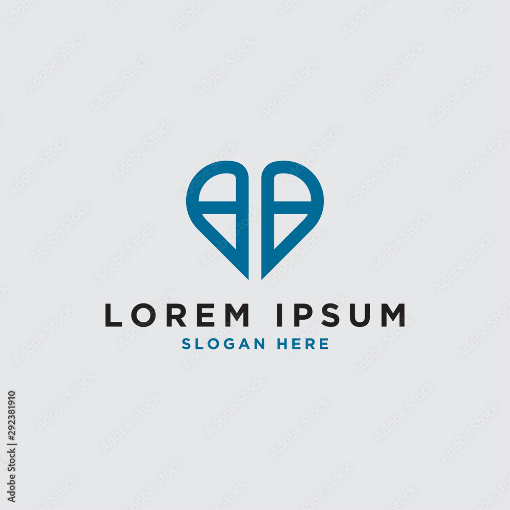 initial letter BB logo icon, the logo design inspiration for the company from. -Vectors initial letter BB logo icon, the logo design inspiration for the company from. -Vectors