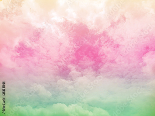 Clouds and sky for abstract background, pastel style.