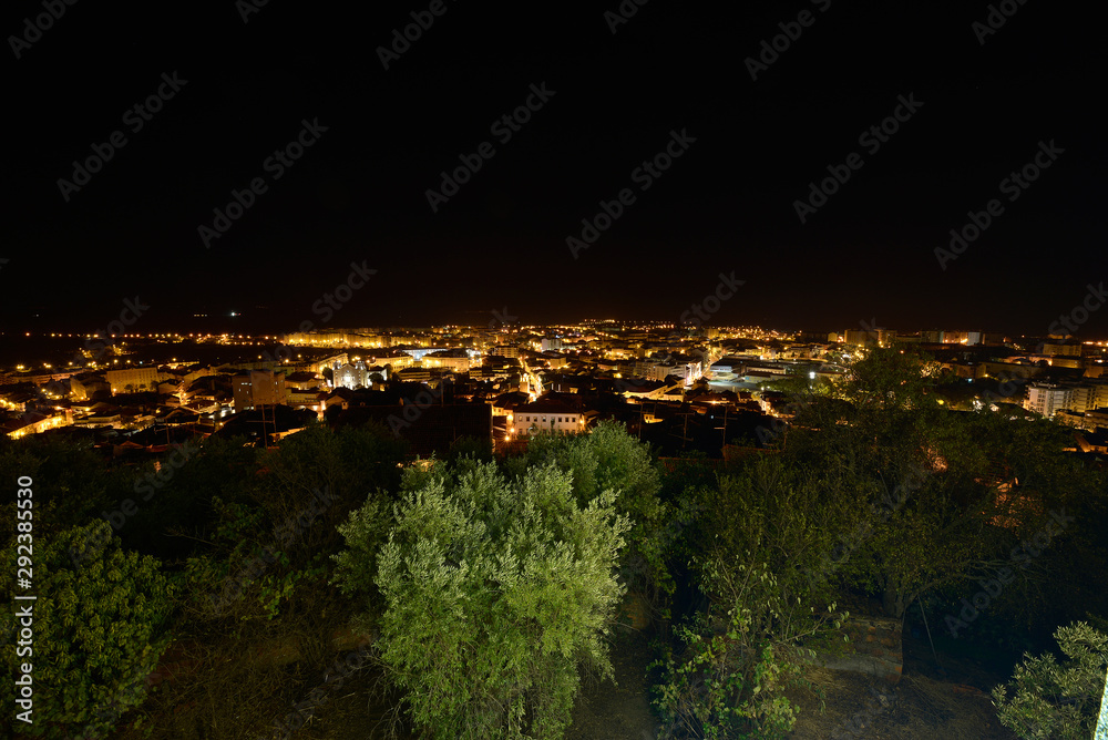 Castelo Branco is a city and a municipality in the interior of Portugal, capital of the homonymous district. Night photography of the city