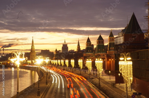 Russia Moscow Red Square feb 2019 photo