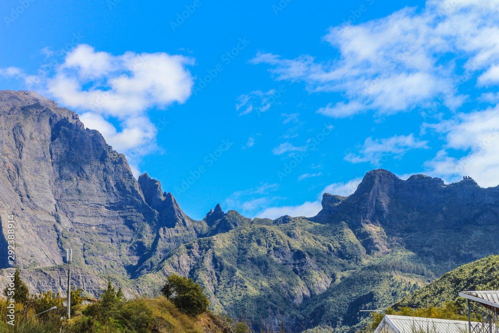Obraz premium Détente sur l'île de la Réunion