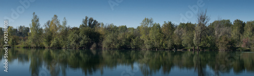 Panorama einer Seenlandschaft