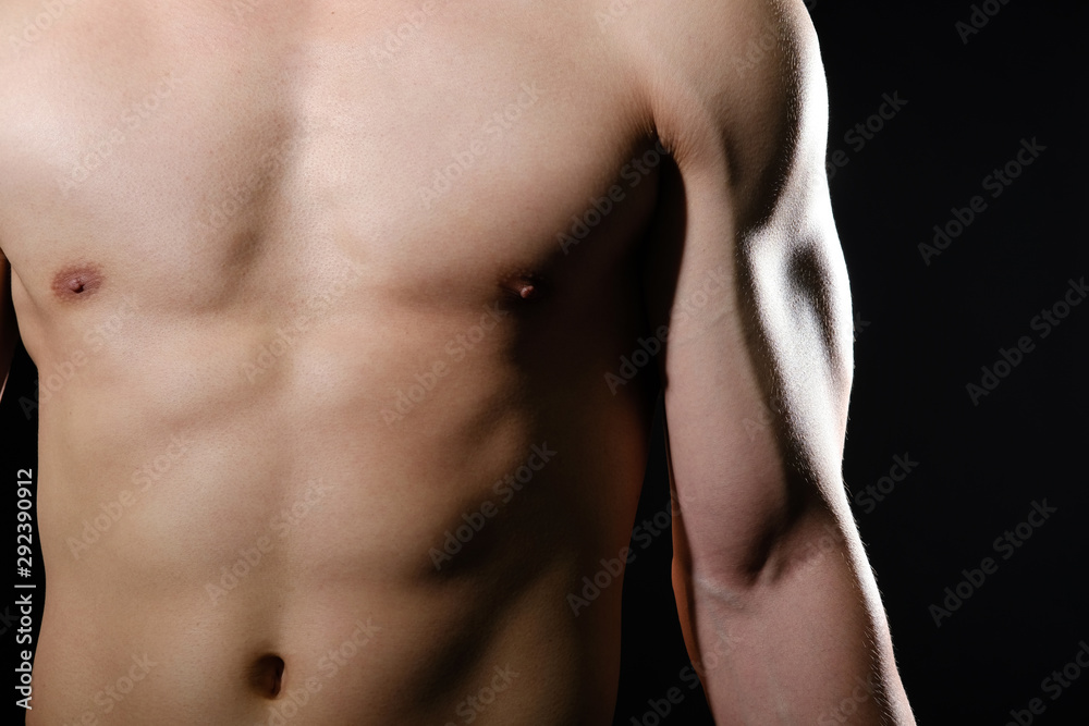 athletic muscular bodybuilder man with naked torso six pack abs. fitness workout concept athletic muscular bodybuilder man with naked torso six pack abs. fitness workout concept