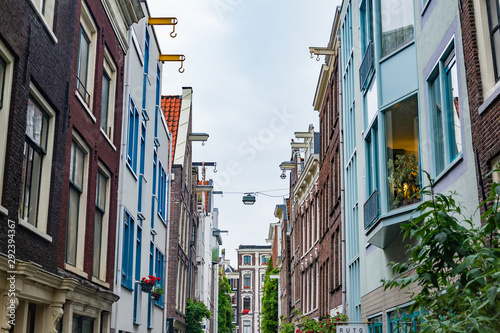 Cityscape of Amsterdam, Netherlands, Europe photo