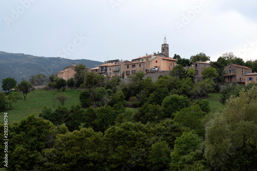 Village of Saint Julien du Verdon in Provence, France