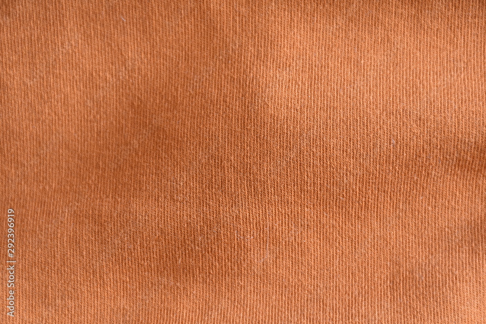 Fototapeta premium orange striped fabric as background