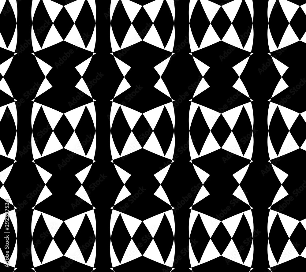 Fototapeta premium Abstract pattern design black and white for beautiful wallpaper and background 