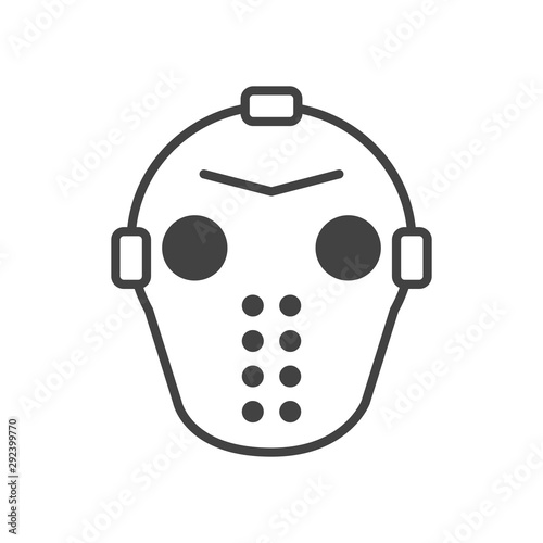 cute little boy head with jeison costume