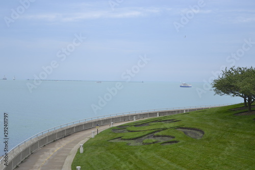 panoramic view of lake