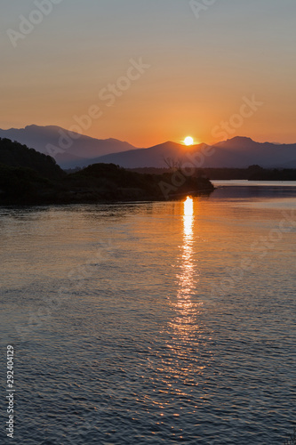 Diane lake landscape in Corsica, France. photo