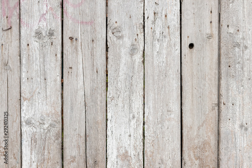 Background of old wooden fence boards