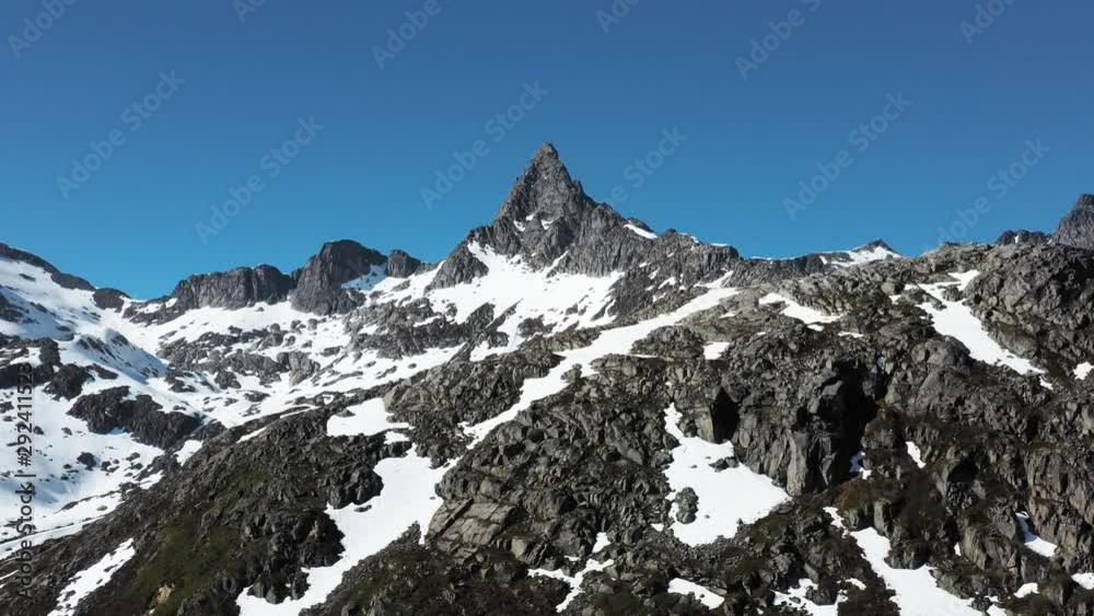 The Devils Tooth mountain