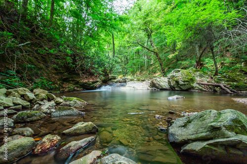 Sergen, double welding waterfall, Vize Kirklareli (Turkish Sergen Cifte Kaynaklar Selalesi)