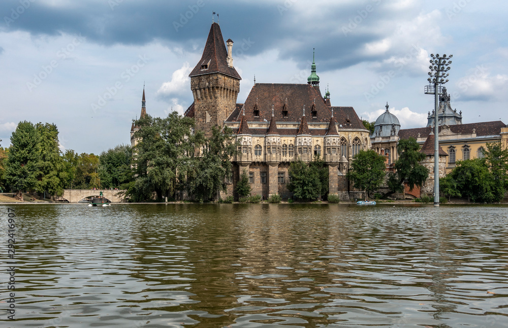 Vajdahunyad Castle is a castle in the City Park of Budapest, Hungary. 